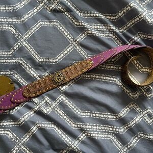 Guess purple belt